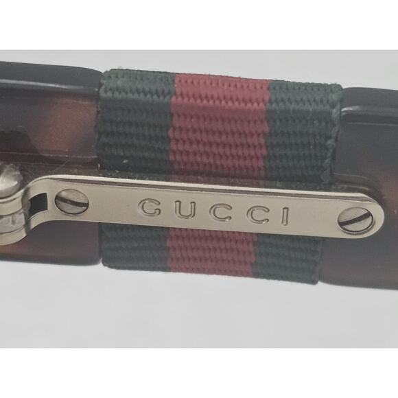 Gucci Womens Optyl Frame Web Oversized Contrast Sunglasses 3644/s Tortoiseshell main image 5